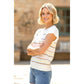 Outerwear Women MULTI STRIPED POINTELLE SWEATER 55921