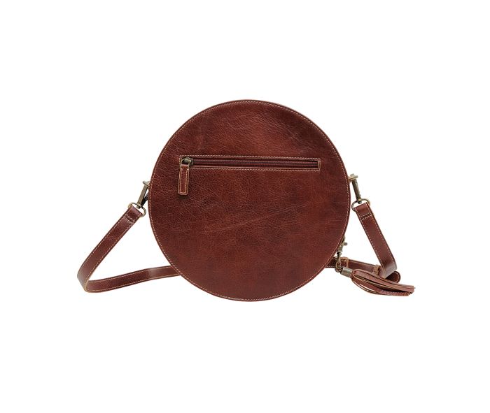 Purses Myra Bag CRIMSON ORCHID ROUND BAG S-6539