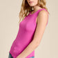 Shirts Women’s Basic Ribbed Knit Longline Tank Top JDT7724