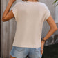 Women’s Shirts Short Sleeve Knit Tee RCJY00299