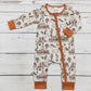 Baby Western Rodeo  Zip Sleeper