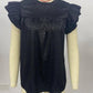 Shirts Women’s Polka Dot Ruffle Blouse RCWJ04176