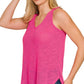 Shirts Women’s V Neck Sleeveless Cami Top HT-2358YV