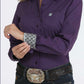 Shirts Women’s Cinch Purple Stripe Shirt MSW9164256