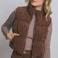 Reversible Corduroy Puffer Vest