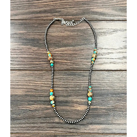 Jewelry 22’’ Western Gemstone Necklace 739548