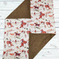 Baby Brown Minky Rodeo Western Blankets