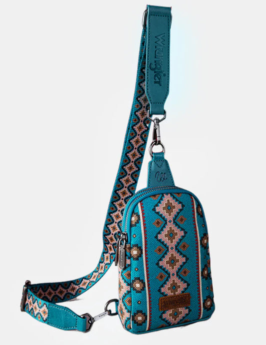 Purses Wrangler Southwestern Sling Bag