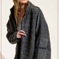 Outerwear Women’s Oversized Soft Quilted Button Down Jacket JKT1787