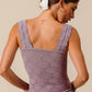 Floral Jacquard Seamless Tank Top JT1276