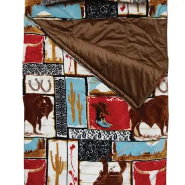 Bedding Blankets Pillows Western Kids slumber Bag JP983
