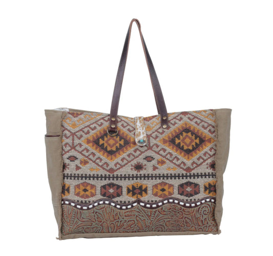 Purses Myra Bag Aztecan Weekender Bag S-4001
