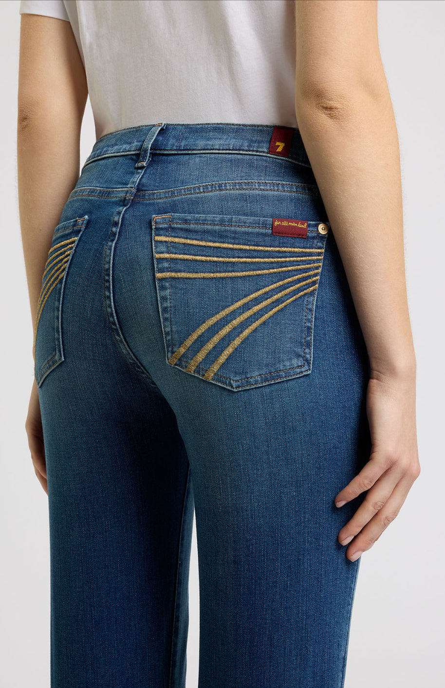 Retro Fade Tailorless  7 for all Mankind 7U307C12-1ZT  (EXCHANGE ONLY) Jeans Women’s