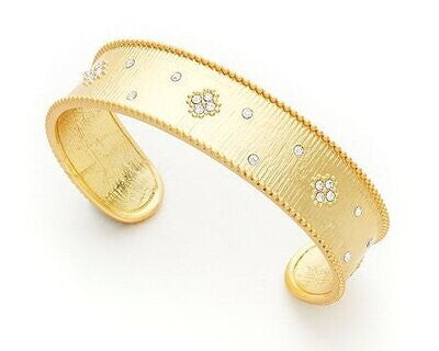 BRUSH GOLD  BRACELET JEWELRY JB5528-GCZsm