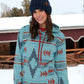 Outerwear Women’s Cruel Aztec Hoodie CWK7464001