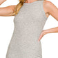 Ribbed Round Neck Tank Top 8491Y