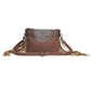 Purses Myra Bag Mocha Dash Hand-Tooled Bag S-5749