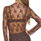 Lace See-through Layering Top