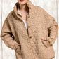 Outerwear Women’s Oversized Soft Quilted Button Down Jacket JKT1787