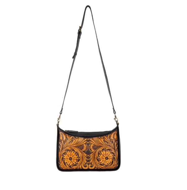 Purses Myra Bag Sunflower Gorge Hand-Tooled Bag S-8087