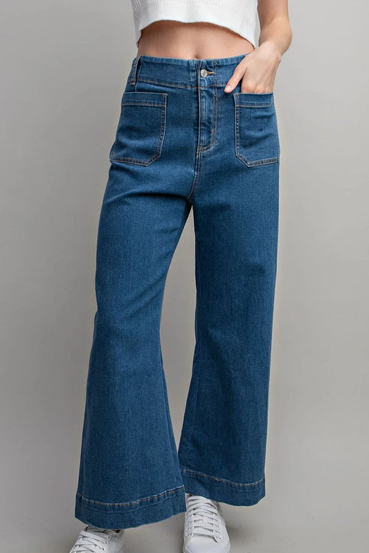 Jeans Women’s Front Pocket Stretch Straight PK9594