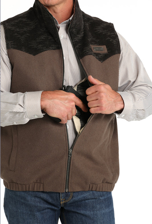 Outerwear Mens Cinch Vest Wooly MWV1543011