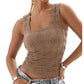 TO1527 Jacquard Knit Tank Top