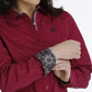 Shirts Women’s Cinch Burgundy Long Sleeve Button Up MSW9165041