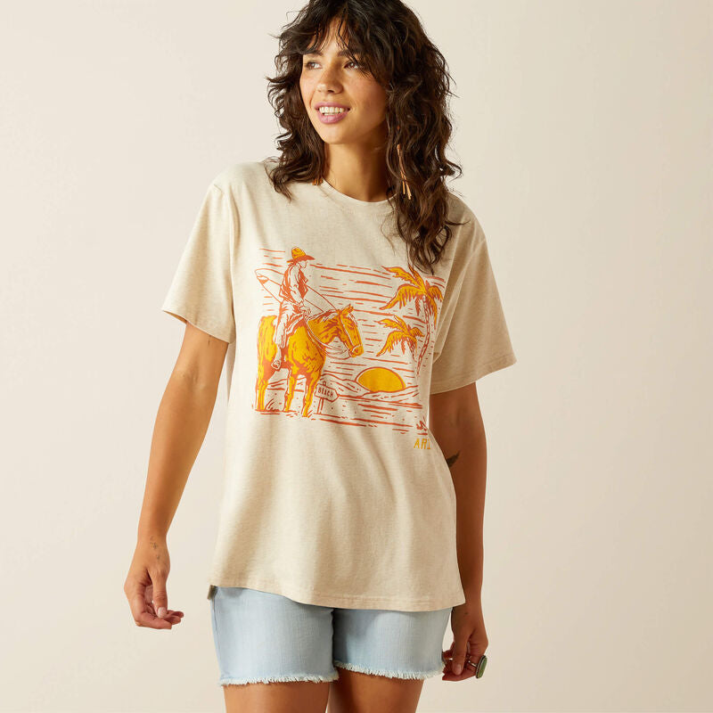 Shirts Women’s Ariat Western Surfer Short Sleeve Tee 10058716