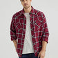 Shirts Men’s Wrangler Retro Red Plaid Flannel 112355383
