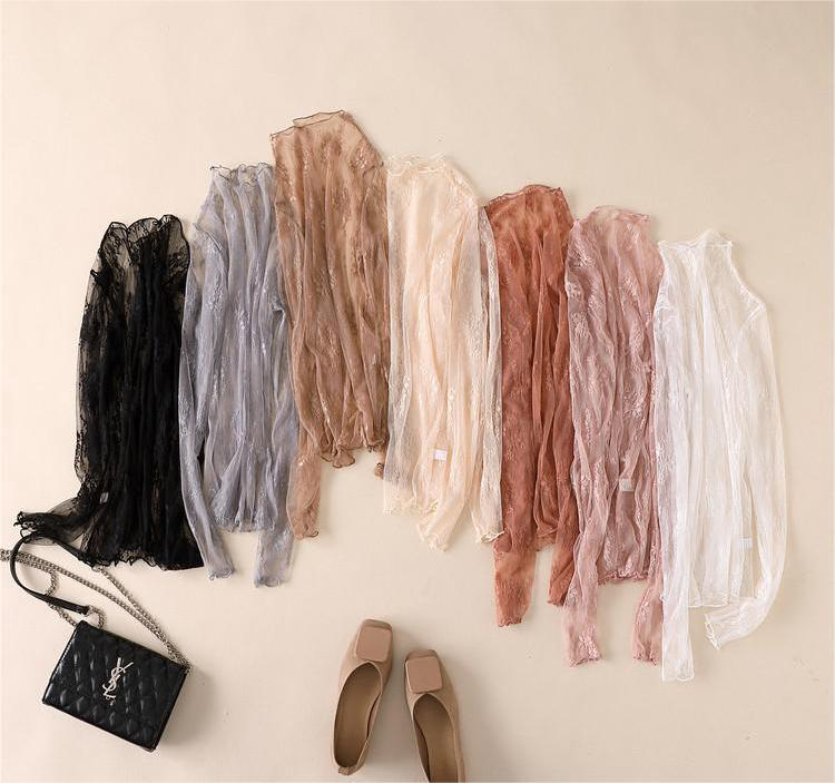 TO1034 Lace Mesh Top