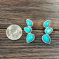 724212, Turquoise Stud Earrings