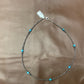 Jewelry Sterling Silver Navajo Pearl Turqoise Bead