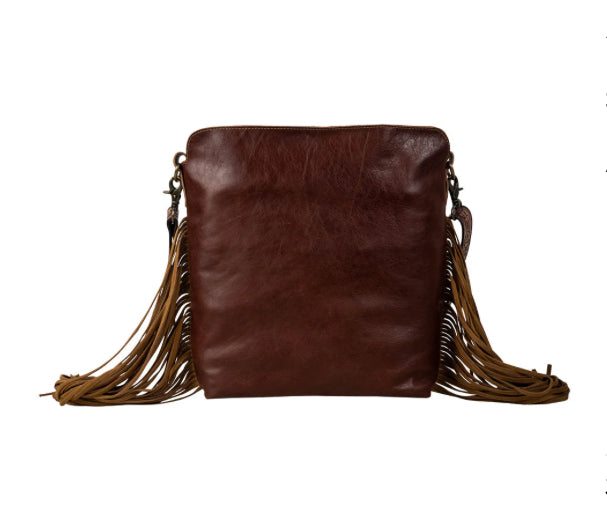 Purses Artesia Way Fringed Hand-Tooled Bag S-7323