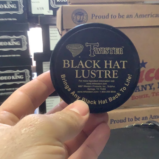 Accessories Hat Twister Black Hat Lustre 01066