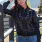 Women’s Cinch Black Bomber Bootstitch jacket CWJ7517001 Outerwear