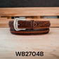 Belts Mens RBC Cutout Inlay Braided Center WB2704B