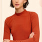 Ribbed Turtleneck MCT7699