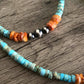 New Vibrant Choker spiny oyster and Sterling Silver Pearls
