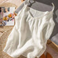 TO1185 Cotton Linen Camisole Tank Top