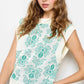 Outerwear Women’s Floral Sweater Vest MCS3587