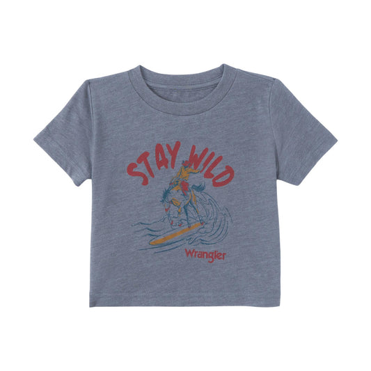 Tee Shirt Kids Short Sleeve Wrangler Stay Wild 112347246