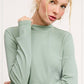 Ribbed Turtleneck MCT7699