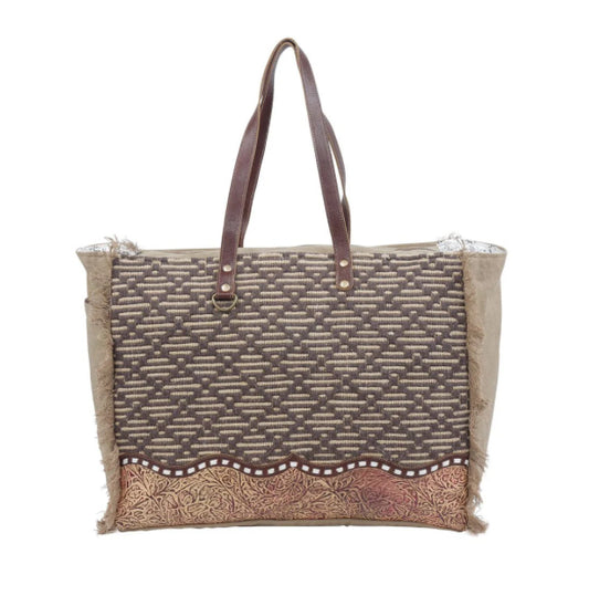 Purses Myra Bag Bruine Weekender Bag S-4744