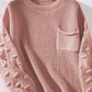 CWOSWL2882_SOLID POCKET PULLOVER KNIT SWEATER