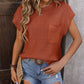 Women’s Shirts Short Sleeve Knit Tee RCJY00299