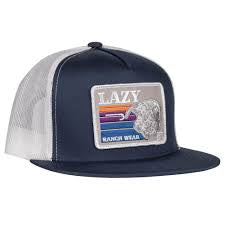 Ball Caps Lazy J Sunset Retro Classic 5 Panel