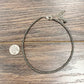 734532, 15" Handmade 4mm Navajo Bead Necklace