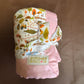Accessories Baby Blanket Bull By The Horns Pink