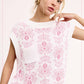 Outerwear Women’s Floral Sweater Vest MCS3587